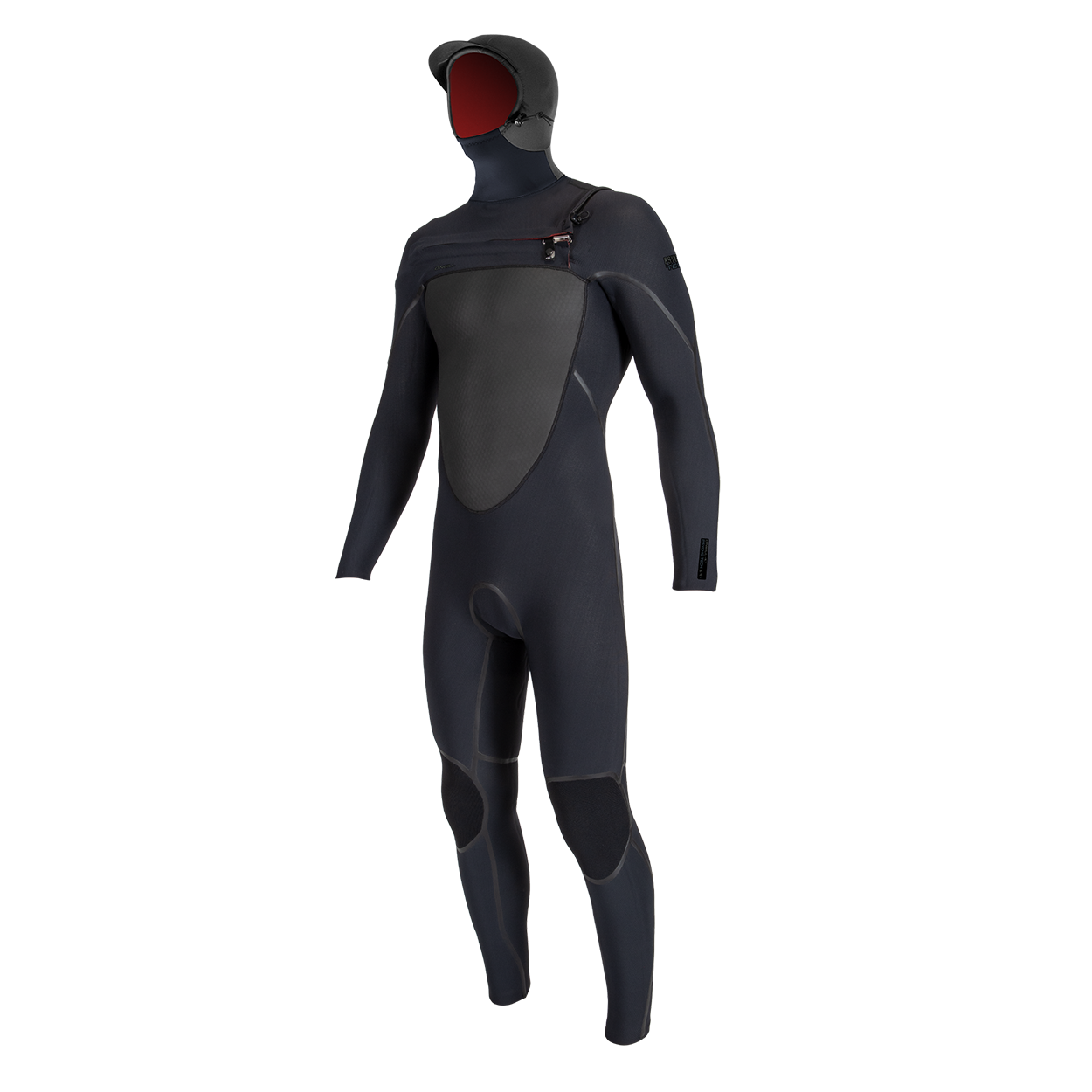 Psycho Tech 6/4+ Chest Zip w/Hood Mens Wetsuit