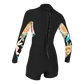 Bahia 2/1 Back Zip L/S Womens Shorty