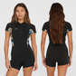 Bahia 2/1 Front Zip Womens Shorty