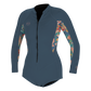 Bahia 2/1 Front Zip L/S Womens Shorty