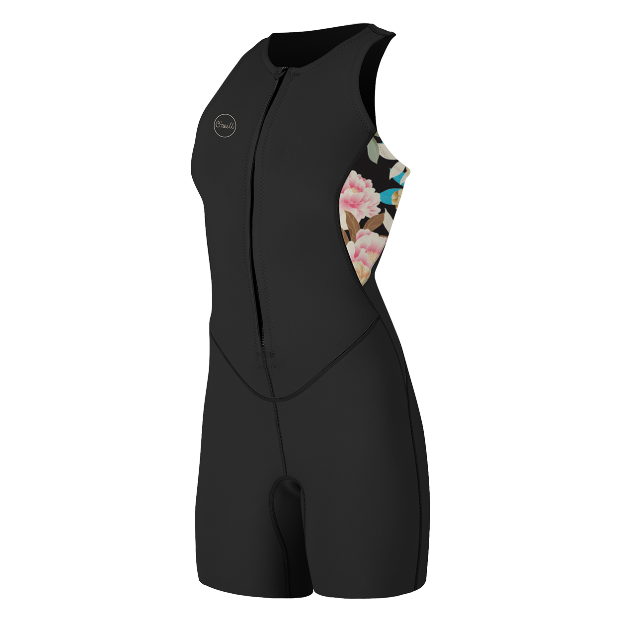 Bahia 1.5mm Front Zip Womens Shorty