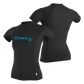 Womens Short Sleeve Rash Guard