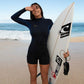Bahia 2/1 Back Zip L/S Womens Shorty
