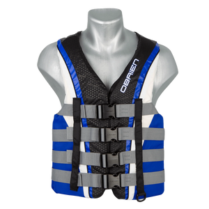 O'Brien Mens 4-Buckle Pro Impact Buoyancy Vest - Wake & Ski | H2O Sports
