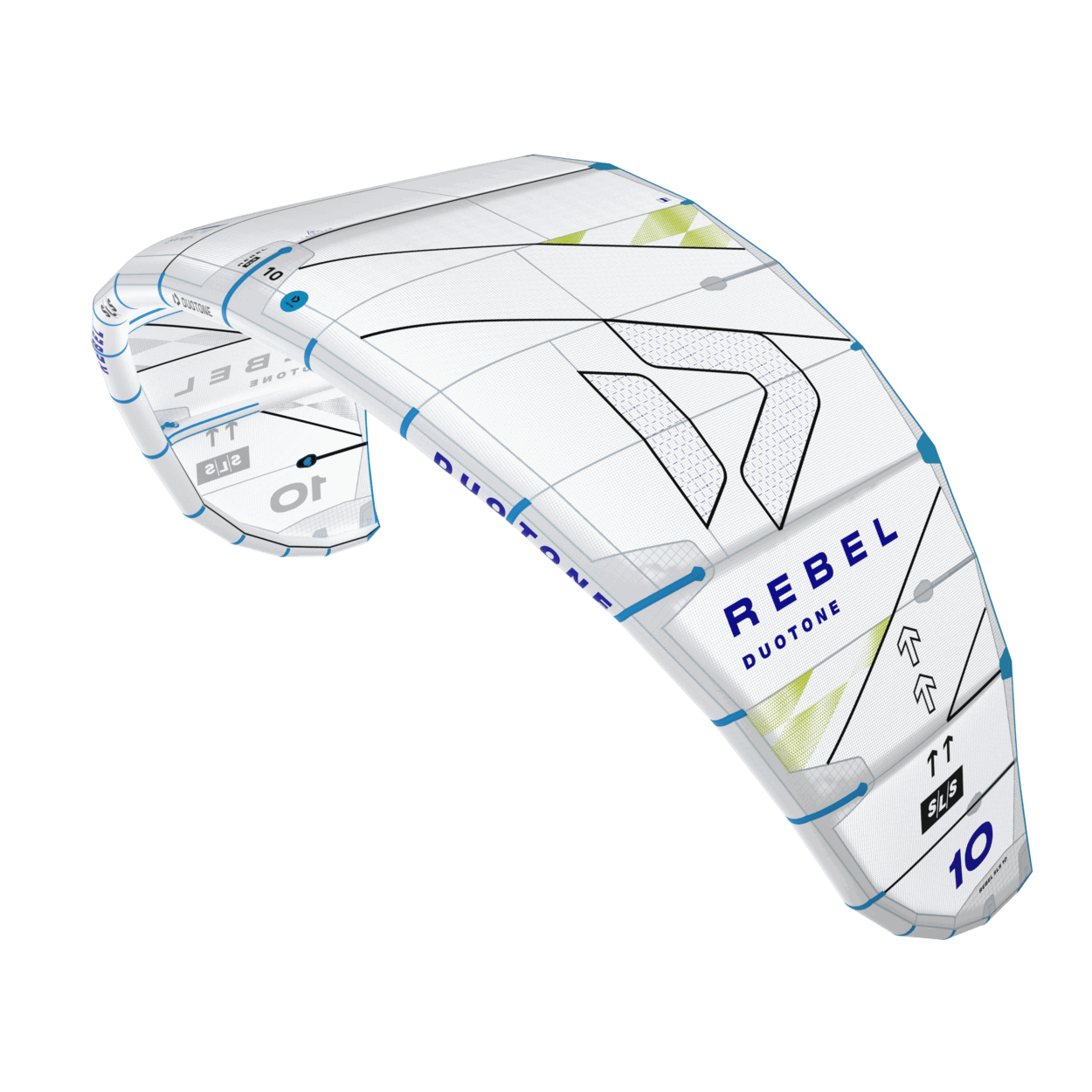 Duotone Rebel SLS Concept Blue Kite - Kitesurf | H2O Sports