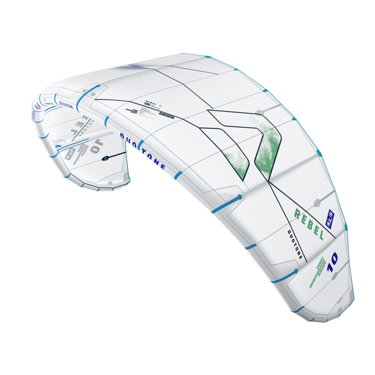 Duotone Rebel SLS Concept Blue Kite - Kitesurf | H2O Sports