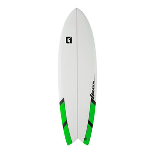 6'6 Razor Fish Tail Surfboard