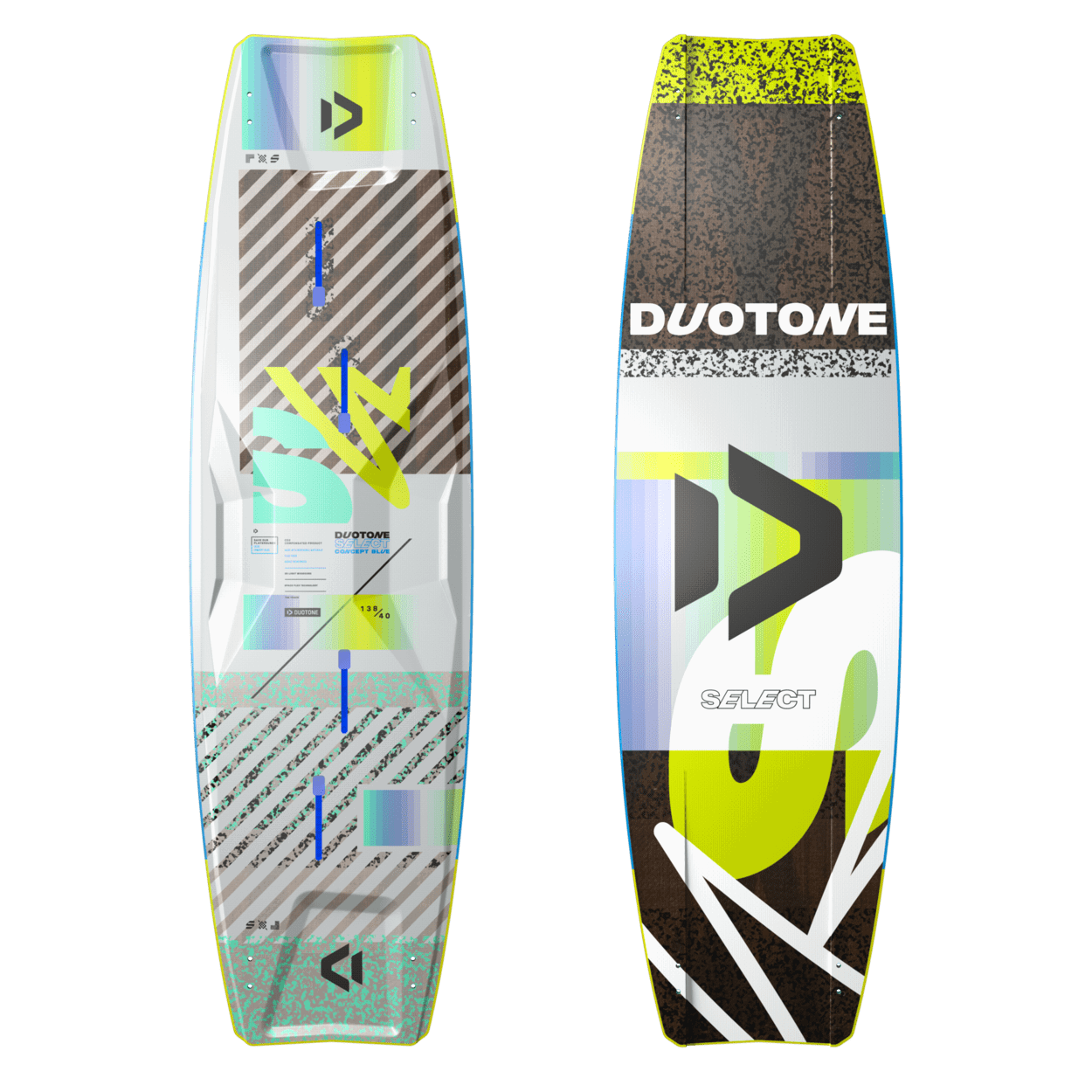 Duotone Select Concept Blue Kiteboard - Kitesurf | H2O Sports