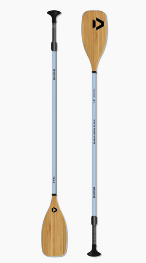 SUP Paddle Bamboo Carbon 60 Slim Adjustable