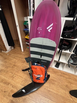 Duotone USED 5'8 Board F-One 1780 Foil and Strike 5mtr Wing Package