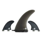 6" Centre Fin + 2 Side Fins