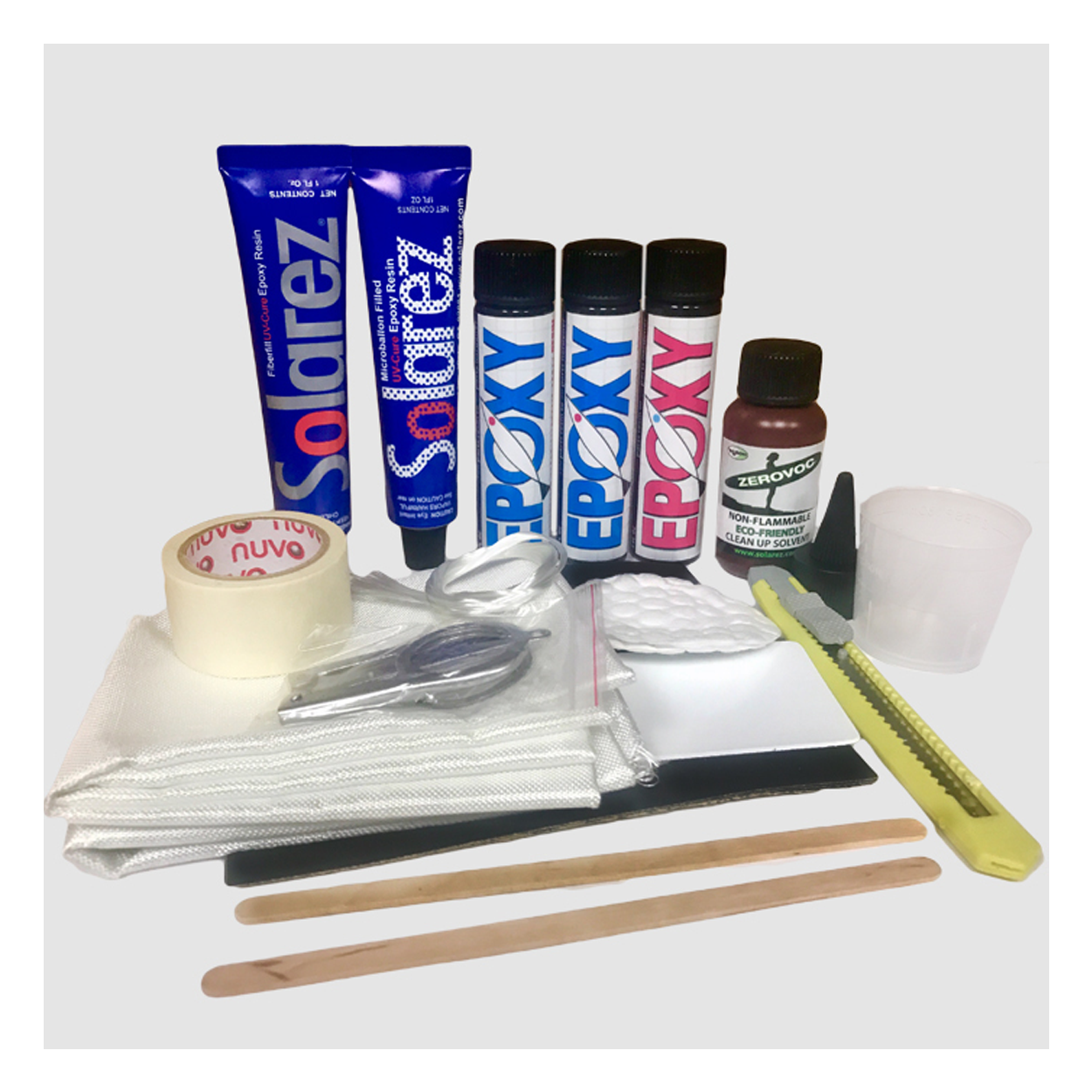 Solarez Epoxy Pro Travel Kit - Surf | H2O Sports