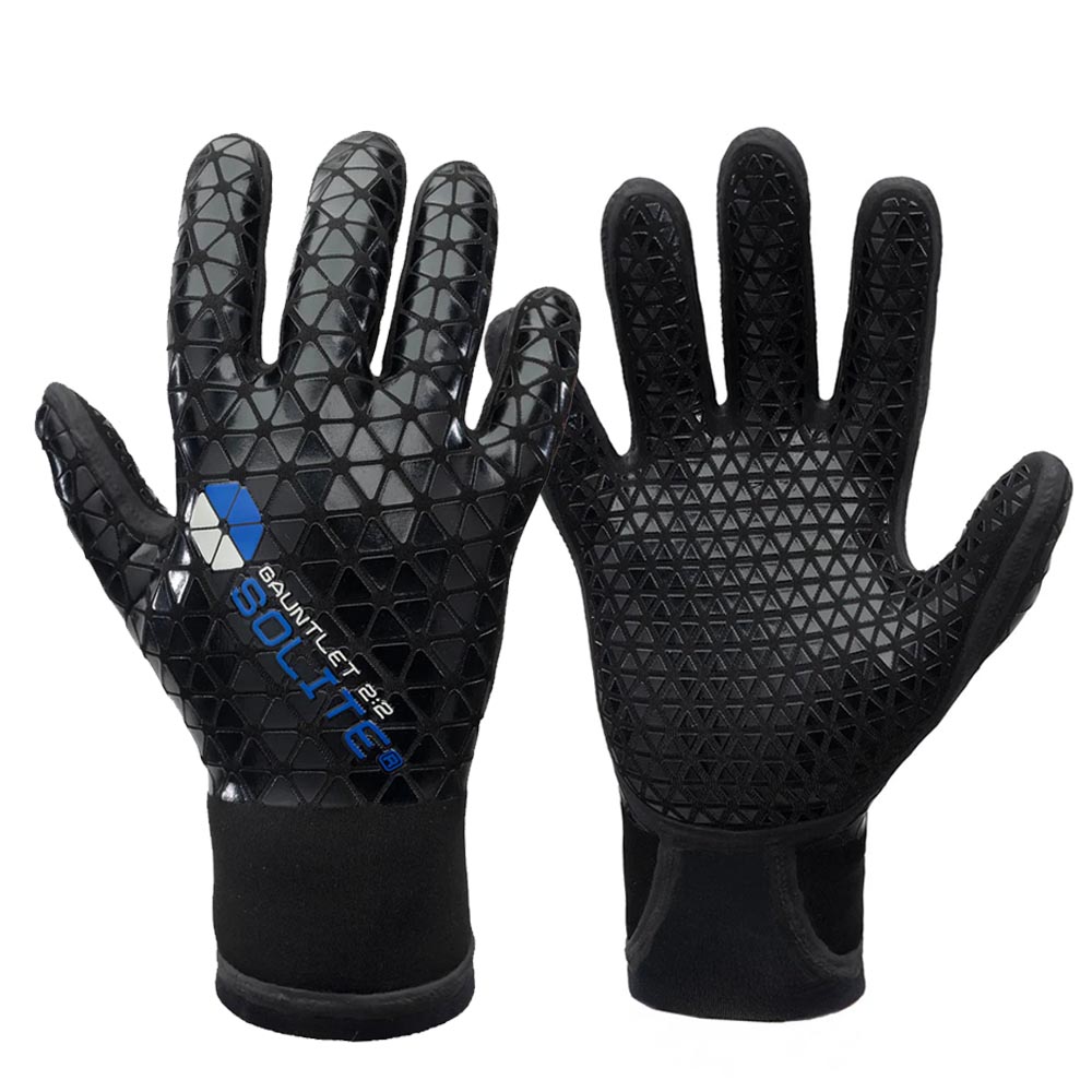 Solite 2/2 Gauntlet Wetsuit Gloves - Wetsuits | H2O Sports