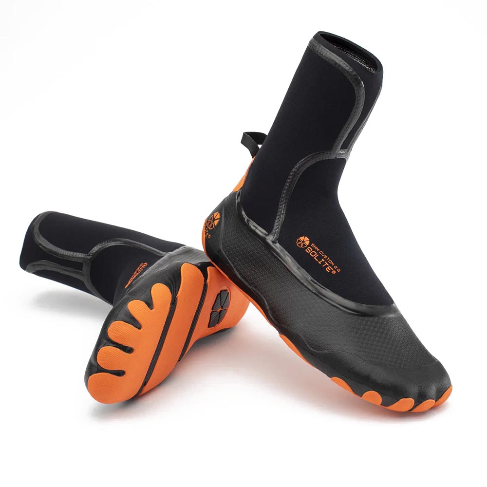 Solite 5mm Custom 2.0 Wetsuit Boots - Wetsuits | H2O Sports