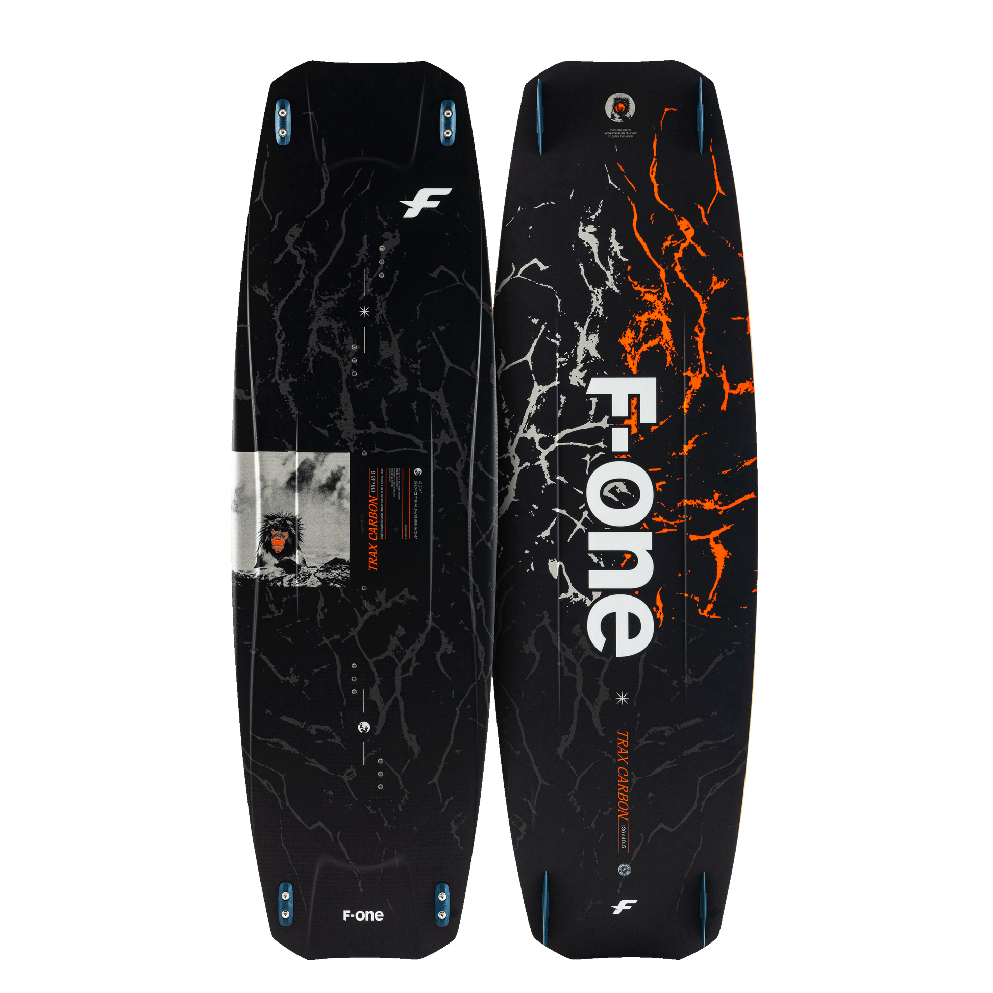F-One Trax HRD Carbon Kiteboard - Kitesurf | H2O Sports