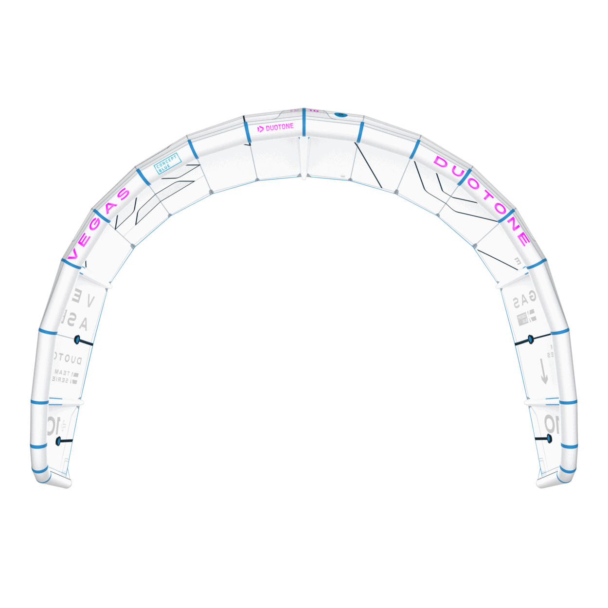 Duotone Vegas Concept Blue Kite - Kitesurf | H2O Sports