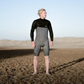 Seek Core 4/3 Overknee LS Front Zip Mens Wetsuit