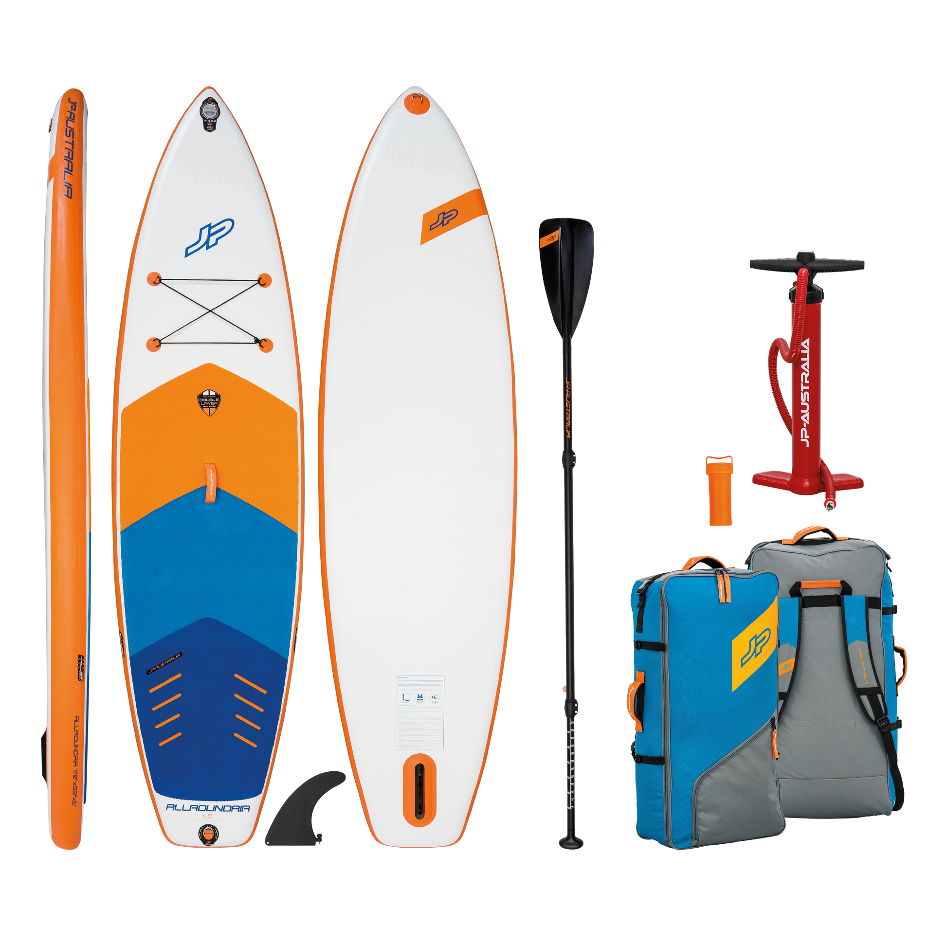 JP Australia Allround Air LE Inflatable Paddle Board Package - Paddle Board | H2O Sports