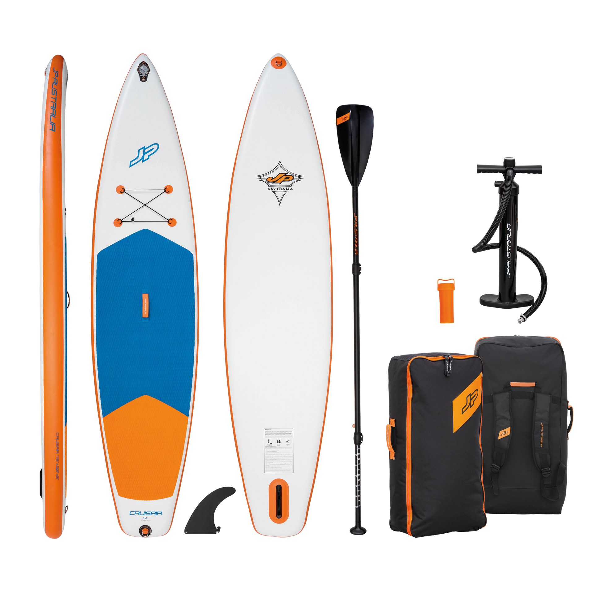 JP Australia CruisAir SL Inflatable Paddle Board Package - Paddle Board | H2O Sports