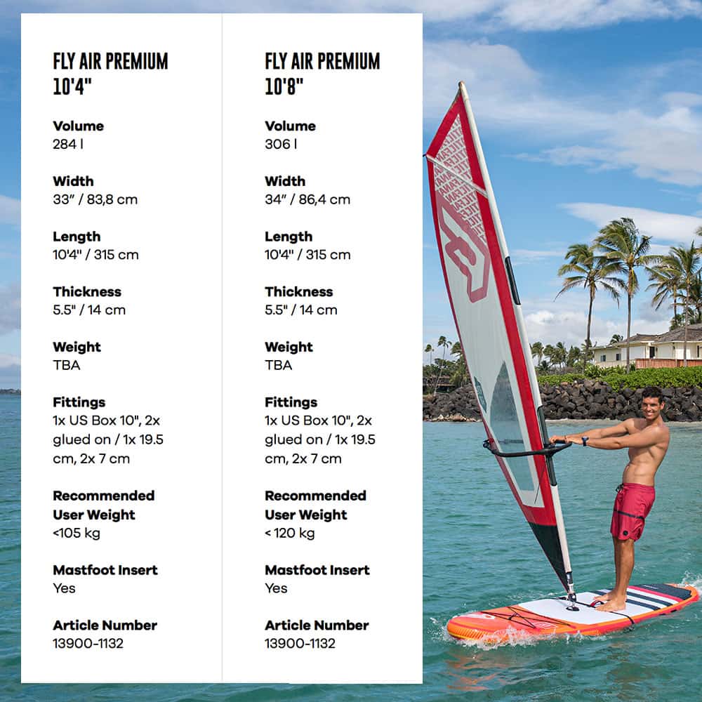 Fanatic Fly Air Premium Paddle Board 2019