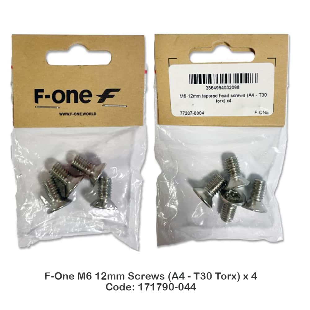 F-One-m6-12mm-screw-x4