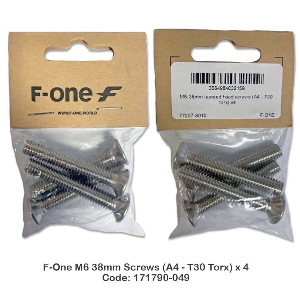 F-One-m6-38mm-screw-x4