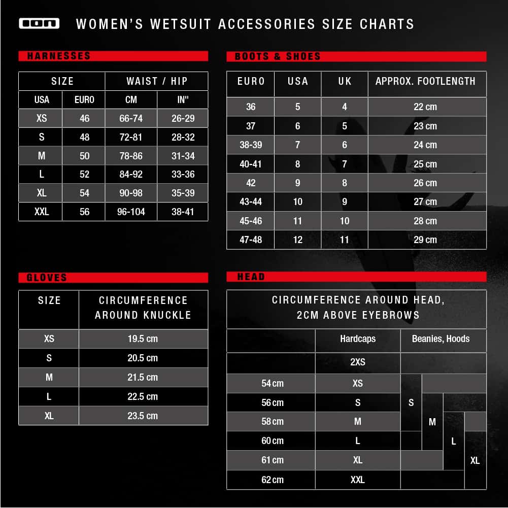 ION-2021-Size-Chart-Womens-acessories
