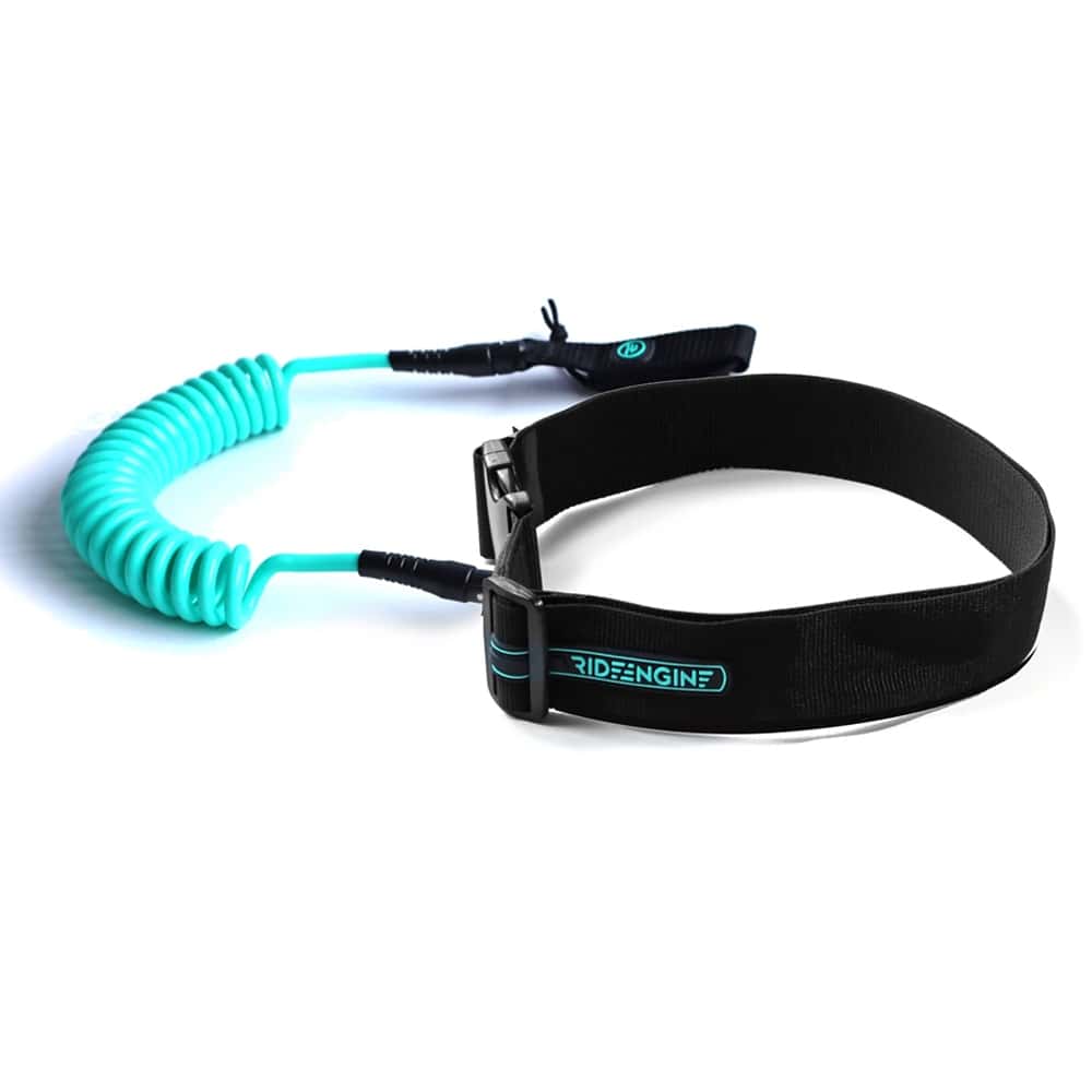 Ride Engine Coiled Waist Leash Foil Wing H2O Sports H2O Sports