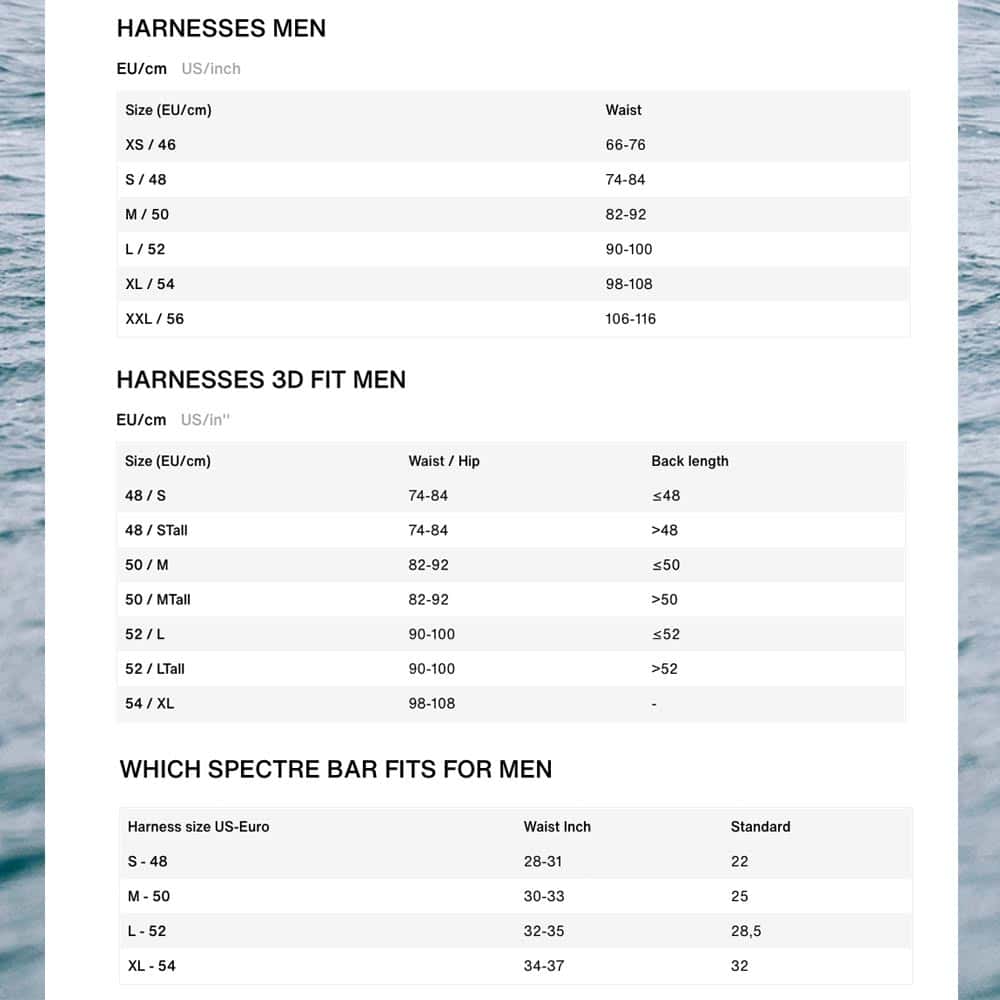 ION-2023-Harnesses_0089_Mens-Harness-23-Size-chart