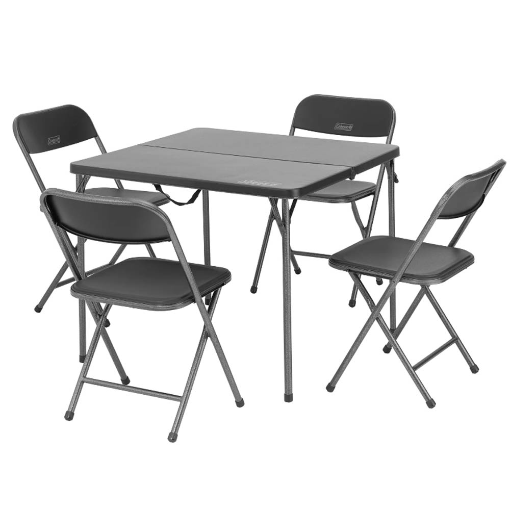Coleman-Camping-furniture-Pack-away-4-person-table-chair-set-1